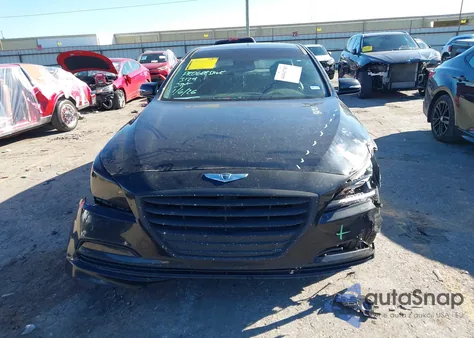 2016 Hyundai Genesis 3.8 из США, поврежденный, VIN KMHGN4JE5GU119484
